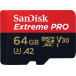 Karta pamięci SanDisk microSDXC Extreme Pro 64GB SDSQXCU-064G-GN6MA - Czarna, Czerwona