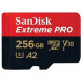 Karta pamięci SanDisk microSDXC Extreme Pro 256GB 200/140 MB/s SDSQXCD-256G-GN6MA - Czarna, Czarowna
