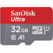Karta SanDisk Ultra MicroSDHC 32 GB Class 10 UHS-I/U1 A1 + adapter SDSQUA4-032G-GN6MA - Czerwona, Szara