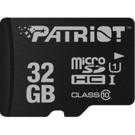 Karta pamięci Patriot LX Series MicroSDHC 32GB Class V30 PSF32GMDC10 - Czarna