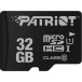 Karta pamięci Patriot LX Series MicroSDHC 32GB Class V30 PSF32GMDC10 - Czarna