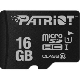 Karta pamięci Patriot LX Series MicroSDHC 16GB Class V30 PSF16GMDC10 - Czarna