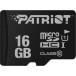Karta pamięci Patriot LX Series MicroSDHC 16GB Class V30 PSF16GMDC10 - Czarna