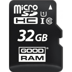 Karta pamięci GoodRAM MicroSDHC 32 GB Class 10 UHS-I/U1 M1A0-0320R12 - Czarna
