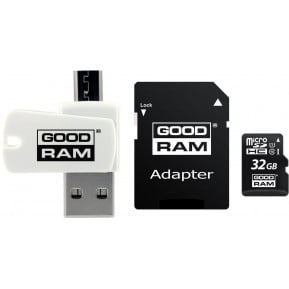 Karta GoodRAM All in One MicroSDHC 32 GB Class 10 UHS-I, U1 M1A4-0320R12 - zdjęcie poglądowe 2