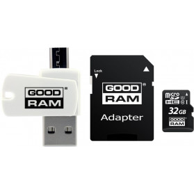 Karta GoodRAM All in One MicroSDHC 16 GB Class 10 UHS-I, U1 M1A4-0160R12 - zdjęcie poglądowe 2