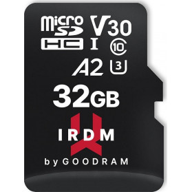 Karta pamięci GoodRAM IRDM M2AA MicroSDHC 32 GB Class 10 UHS-I, U3 A2 V30 IR-M2AA-0320R12 - zdjęcie poglądowe 1