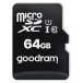 Karta pamięci GoodRAM S1A0 MicroSDXC 64 GB Class 10 UHS-I S1A0-0640R12 - Czarna