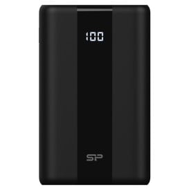 Power Bank Silicon Power QS55 20000mAh Type-C Micro-B Type-A Lightning SP20KMAPBKQS550K - Czarny