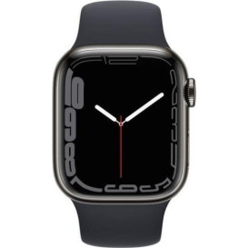 Smartwatch Apple Watch 7 GPS + Cellular 45 mm MNAX3WB/A - Czarny