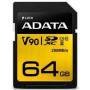 Karta ADATA Premier One SDXC 64 GB Class 10 UHS-II, U3 V90 ASDX64GUII3CL10-C - zdjęcie poglądowe 1