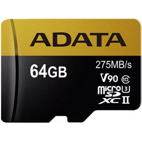 Karta pamięci ADATA microSD Premier ONE 64 GB + adapter AUSDX64GUII3CL10-CA1 - zdjęcie poglądowe 2