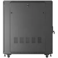 Szafa rack 19" 22U Lanberg FF01-6022-23B - 600 x 1200 x 1000 mm, drzwi perforowane