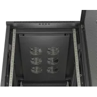 Szafa rack 19" 22U Lanberg FF01-6022-23B - 600 x 1200 x 1000 mm, drzwi perforowane