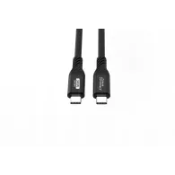 Kabel MicroConnect USB4 USB-C USB4CC05-240W-80GBPS - USB4, 50 cm, 80Gbps, 8K 60Hz, 240W, Czarny