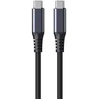 Kabel eSTUFF INFINITE USB-C ES604175 - USB 3.2 Gen2x2, 100W, 20Gbps, 1m, Czarny