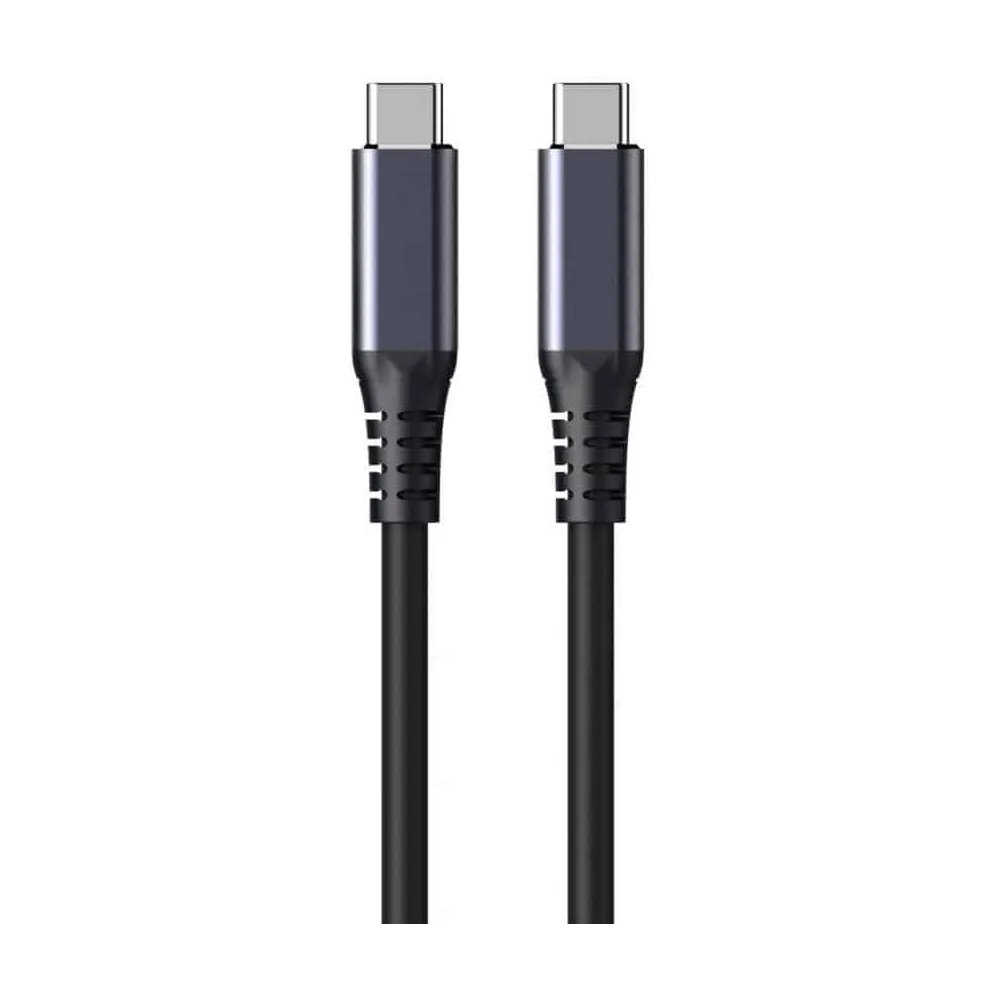 Kabel eSTUFF INFINITE USB-C ES604175 - USB 3.2 Gen2x2, 100W, 20Gbps, 1m, Czarny