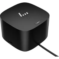 Stacja dokująca HP Thunderbolt Dock 120W G4 4J0A2ET - 1x TB 4, 2x USB-C, 4x USB-A 3.1, 2x DP 1.4, 1x HDMI, 1x RJ-45, Czarna