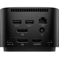 Stacja dokująca HP Thunderbolt Dock 120W G4 4J0A2ET - 1x TB 4, 2x USB-C, 4x USB-A 3.1, 2x DP 1.4, 1x HDMI, 1x RJ-45, Czarna