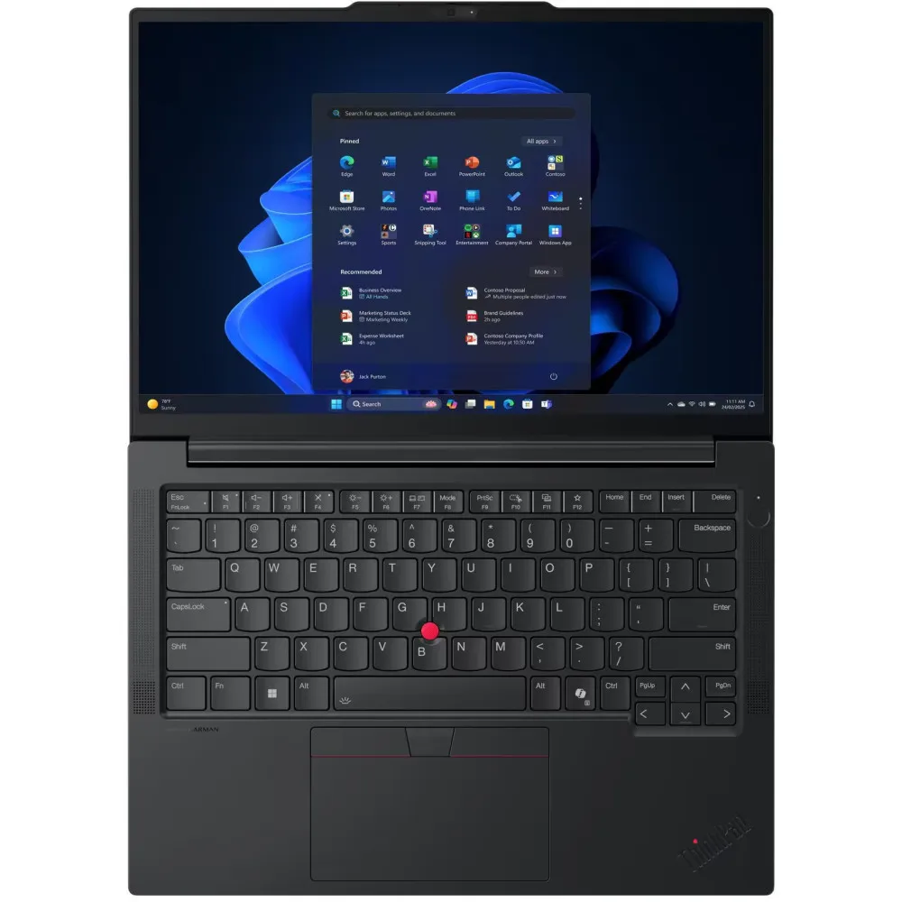Laptop Lenovo ThinkPad E14 Gen 7 AMD 21T0SJIAYPB - Ryzen 7 250/14" WUXGA IPS/RAM 16GB/SSD 512GB + SSD 1TB/Windows 11 Pro