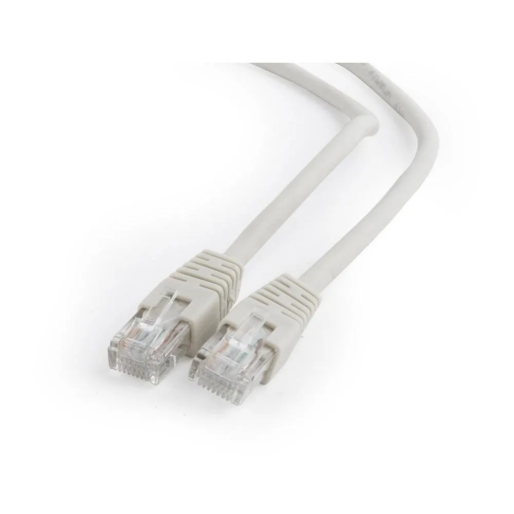 Patchcord Gembird PP6U-5M - kat. 6, UTP, 5 m, Szary