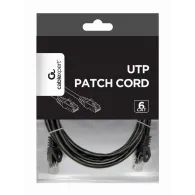 Patchcord Gembird PP6U-2M/BK - kat. 6, UTP, 2 m, Czarny