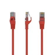 Patchcord Gembird PP6U-1M/R - kat. 6, UTP, 1 m, Czerwony