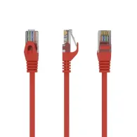 Patchcord Gembird PP6U-1.5M/R - kat. 6, UTP, 1,5 m, Czerwony