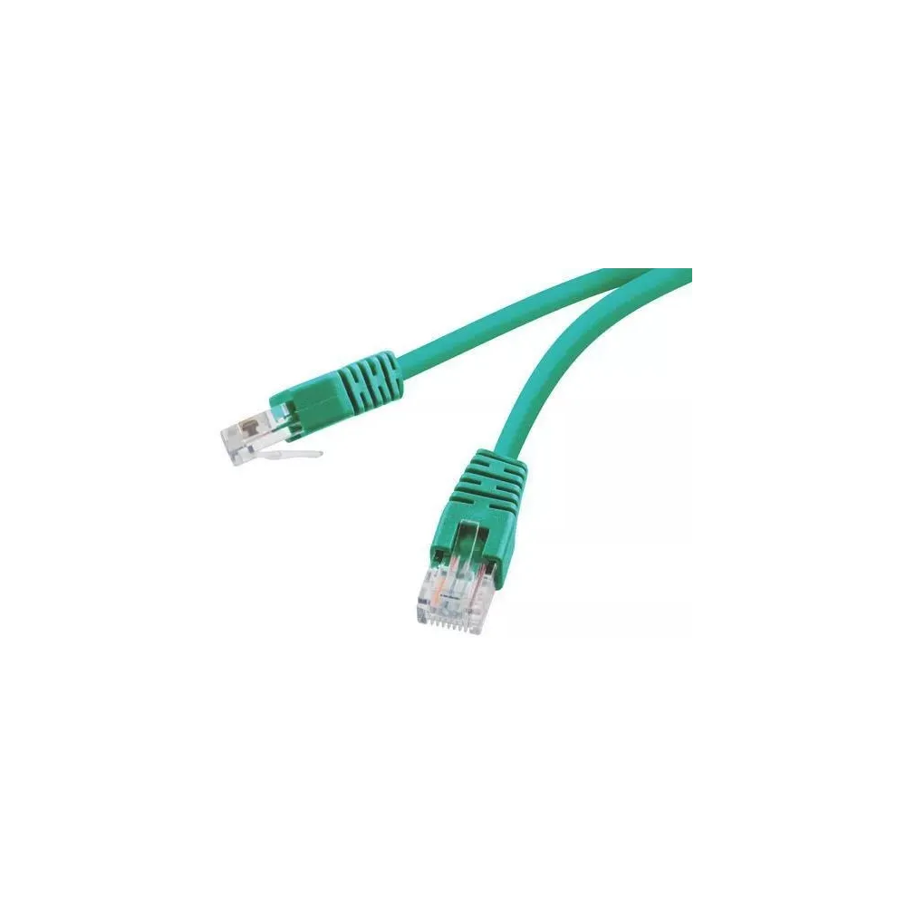 Patchcord Gembird PP6U-0.5M/G - kat. 6, UTP, 50 cm, Zielony