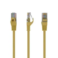 Patchcord Gembird U/UTP PP6U-0.25M/Y, kat. 6, UTP, 25 cm, Żółty | Sklep ITnes.pl, IT for BUSINESS