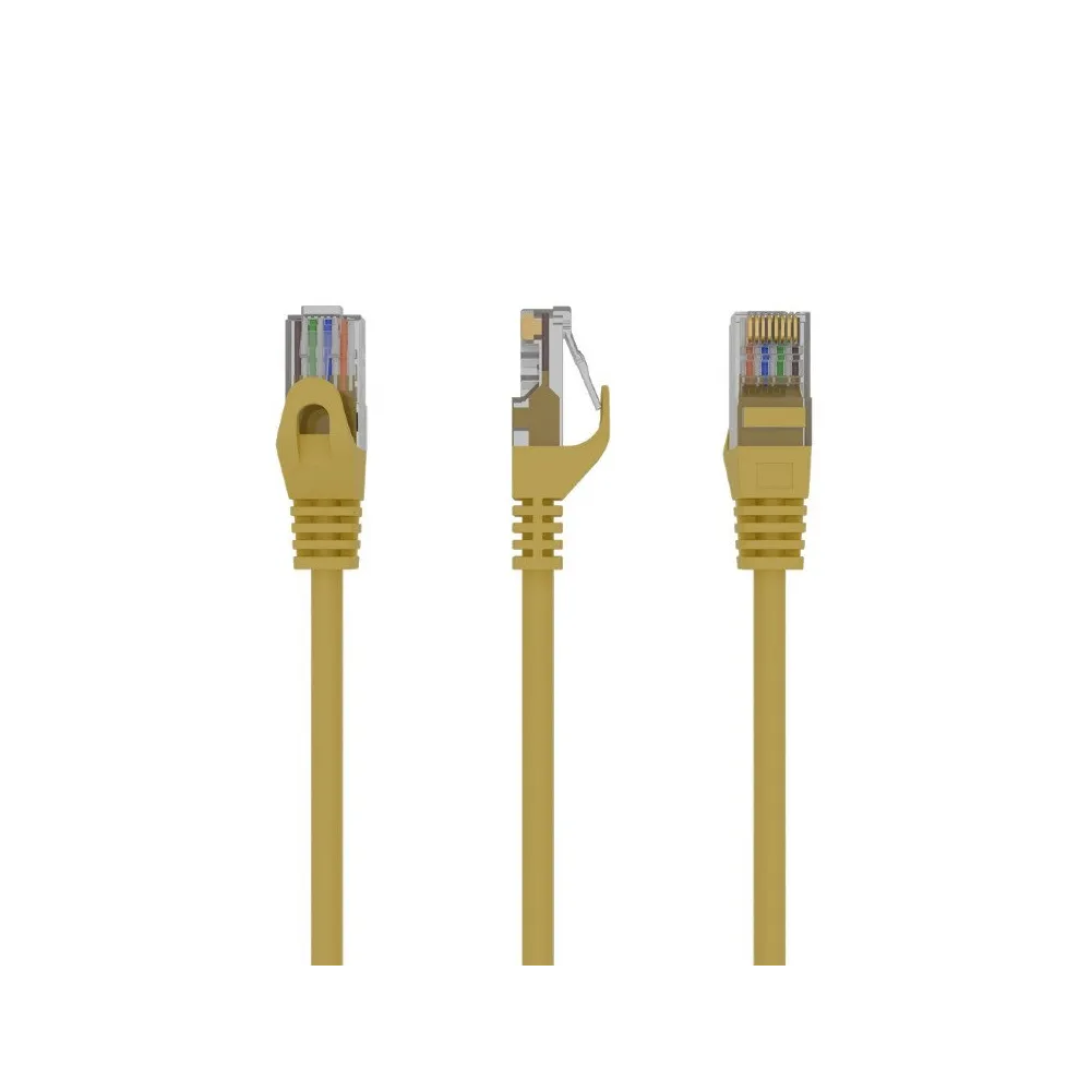 Patchcord Gembird U/UTP PP6U-0.25M/Y, kat. 6, UTP, 25 cm, Żółty | Sklep ITnes.pl, IT for BUSINESS