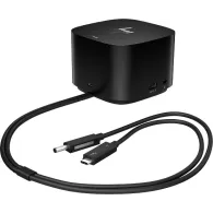 Stacja dokująca HP Thunderbolt Dock G4 w/Combo Cable 4J0G4ET - 280W/4xUSB 3.2 Gen 1/1xHDMI 2.0/2xDisplayPort/1xAC/1xRJ-45/Czarna