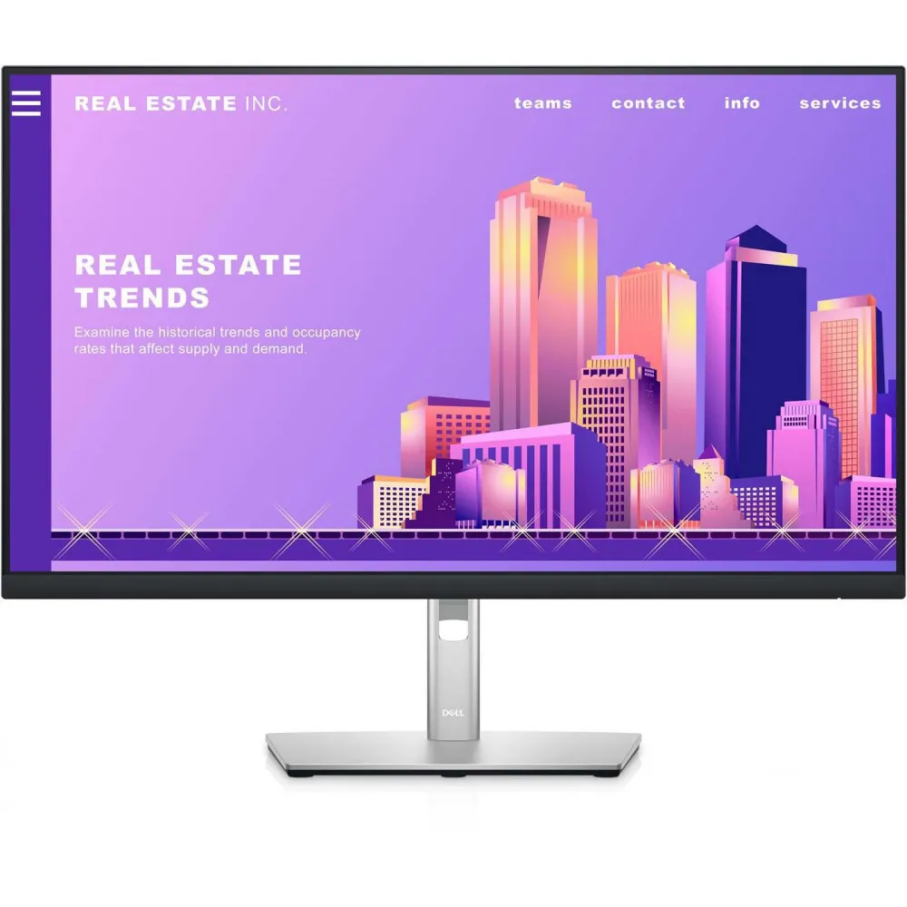 Monitor Dell P2722H 210-AZYZ/5Y, 27", 1920x1080 (FHD), 60Hz, IPS, 5 ms, pivot, Czarno-srebrny | Sklep ITnes.pl, IT for BUSINESS