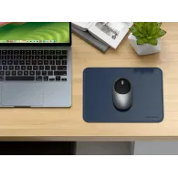 Podkładka pod mysz Satechi Vegan-Leather Premium Mouse Pad ST-LMPB - Niebieska