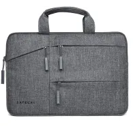 Torba na laptopa Satechi 16" Water-Resistant Laptop Carrying Case with Pockets ST-LTB15 - Nylon, Szara