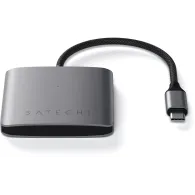 Replikator portów Satechi 4-Port USB-C Hub with Power Delivery ST-H4CPDM - 4x USB-C 3.2 Gen 2, Szary