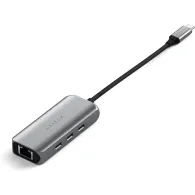 Replikator portów Satechi 4-In-1 USB-C Hub With 2.5 Gigabit Ethernet ST-H3C25EM - 3x USB-C, 1x LAN RJ-45, Szary