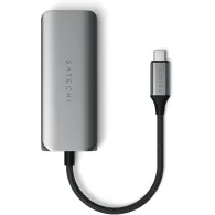 Replikator portów Satechi 4-In-1 USB-C Hub With 2.5 Gigabit Ethernet ST-H3C25EM - 3x USB-C, 1x LAN RJ-45, Szary