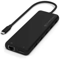 Replikator portów Satechi 13-in-1 USB-C Triple Display Multiport Adapter ST-P3D13K - USB-C, 2x USB-A, HDMI, LAN, SD, Czarny