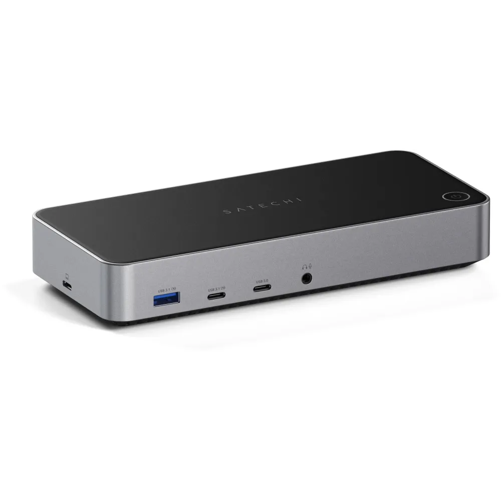 Replikator portów Satechi Triple 4K Display Docking Station ST-D4KTM-EU - 2x DP, 3x HDMI, 2x USB-C 3.2, 3x USB-A 3.2, 1x RJ-45