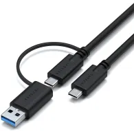 Replikator portów Satechi Triple 4K Display Docking Station ST-D4KTM-EU - 2x DP, 3x HDMI, 2x USB-C 3.2, 3x USB-A 3.2, 1x RJ-45