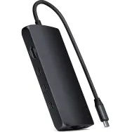 Replikator portów Satechi USB-C Multiport Adapter 8K With Ethernet V3 ST-P8KED - 3x USB-C 3.2, 1x USB-A 3.1, 1x HDMI, 1x RJ-45