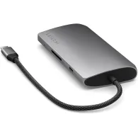 Replikator portów Satechi USB-C Multiport Adapter 8K With Ethernet V3 ST-P8KEM - 3x USB-C 3.2, 1x USB-A 3.1, 1x HDMI, 1x RJ-45