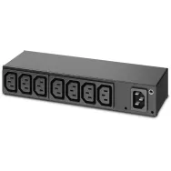 Listwa zasilająca Rack PDU APC AP6015A - 8 gniazd IEC320 C13, 10A, wtyk IEC320 C14