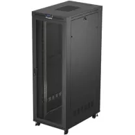 Szafa rack 19" 47U Lanberg FF01-8247-23BL - 800 x 2343 x 1200 mm, drzwi perforowane, LCD