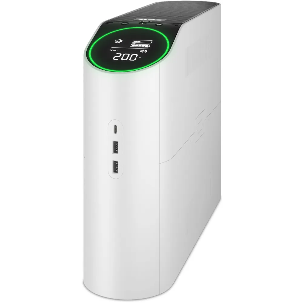 Zasilacz awaryjny UPS APC BGM2200-GR - Tower, 2200VA|1320 W, 4 Schuko, 2 x IEC C13, 3 x RJ-45, Biały