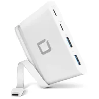 Hub USB Dicota USB-C Portable Hub 4-in-1 D31731 - 2x USB-A, 1x USB-C PD3.0, 1x USB-C 5Gbps