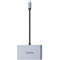Stacja dokująca Dicota USB-C Portable 5-in-1 Docking Station D32064 - 1x USB-A, 1x USB-C, 1x DisplayPort, 1x HDMI, 1x VGA