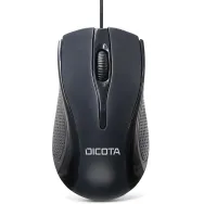 Mysz przewodowa Dicota Wired Mouse D32011 - USB, 1200 DPI, Czarna