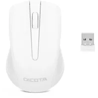 Mysz bezprzewodowa Dicota Wireless Mouse COMFORT D31659W - 1000 DPI, Biała